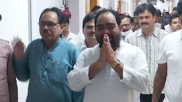 Bikram Arukha files nomination for Odisha Assembly Speaker post