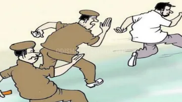 Drug mafia Bijay Mania escapes from Bhubaneswar court while being taken to jail after hearing