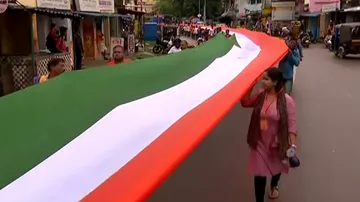 ରାଜ୍ୟ ବିଜେପି ପକ୍ଷରୁ ଭୁବନେଶ୍ୱରରେ ବିଶାଳ ତ୍ରିରଙ୍ଗା ଶୋଭାଯାତ୍ରା