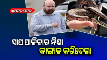 3 pet snakes make a person poor