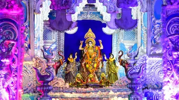 ସ୍ମାର୍ଟ ସିଟିରେ ସୁସଜ୍ଜିତ ହୋଇଛନ୍ତି ଧନଦାତ୍ରୀ ମାଆ ଲକ୍ଷ୍ମୀ