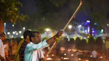 The old tradition of odisha in Diwali