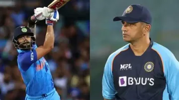 Virat Kohli & Rahul Dravid