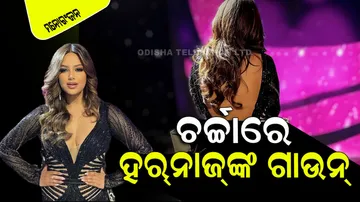 Harnaaz Sandhu tributes to sushmita sen lara dutt by dream gown