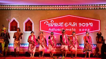 Adivasi Mela; The audience is interested in cultural programs