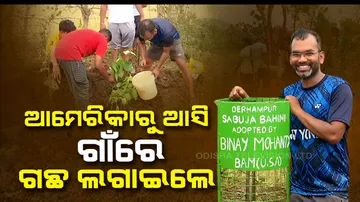 USA returnee man on a mission for a greener world