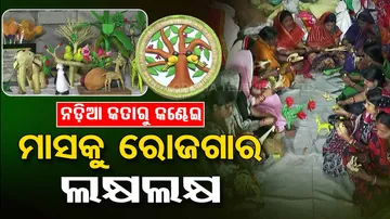 Coir craft gives opportunity to earn to this Konark man