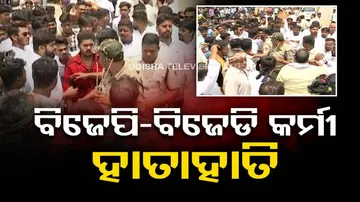 Clash erupts between BJD and BJP workers