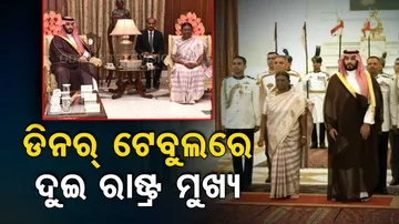 President Murmu meets Saudi Arabia Crown Prince