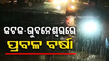 Heavy downpour in Bhubaneswar triggers waterlogging