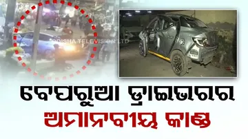 Delhi Ghazipur Hit & Run Caught On Camera