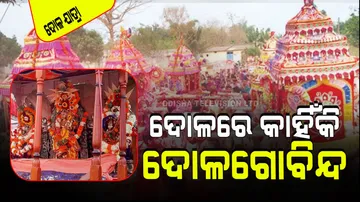 Special dola jatra in Puri temple