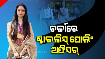 Female polling officer