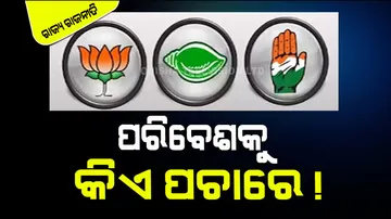 There is no interest of political party in the deteriorating of environment