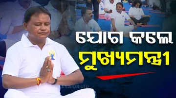 CM Mohan Majhi Celebrates International Yoga Day 2024