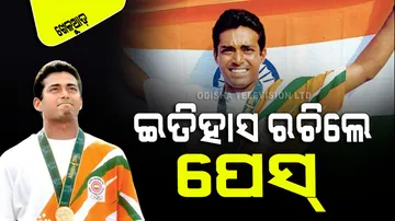 Leander Paes became the first Indian to win an Olympic medal in tennis