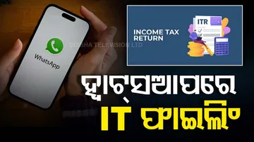Income tax returns file via WhatsApp