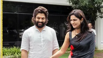 Allu arjun wife sneha reddy shares lovely photos worshiping lord ganesh