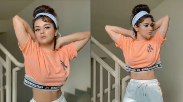 Avneet kaur look gorgeous in black outfit