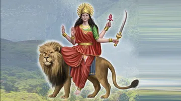 Shardiya navratri 2024 day 6 maa katyayani puja