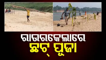 Devotees in Large Numbers Conduct Sacred Chhath Puja