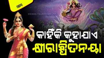 How did goddess lakshmi take birth