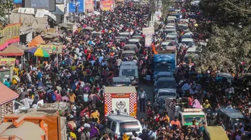 ୩୦ କିମି ଟ୍ରାଫିକ୍‌ ଜାମ୍