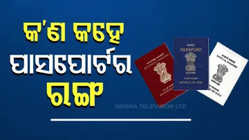 କ’ଣ କୁହେ ପାସ୍‌ପୋର୍ଟର ରଙ୍ଗ