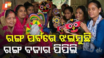 ରଙ୍ଗରେ ଝଲସୁଛି ପିପିଲି