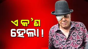 Dharmendra spotted at hospital with bandage in his eye