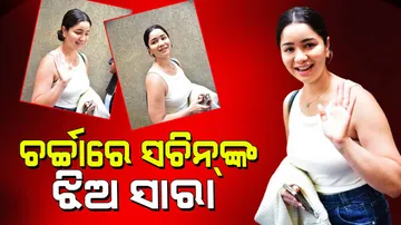 Sara Tendulkar spotted in white top and jeans