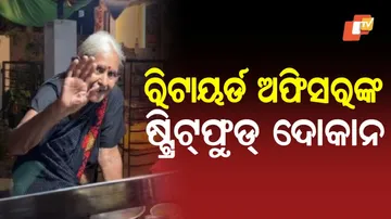 Army veteran runs food stall