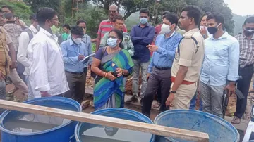 କୋଟିଆରେ ପୁଣି ଆନ୍ଧ୍ରର ଅନୁପ୍ରବେଶ, ପଞ୍ଚାୟତ ଭବନ ଓ ସ୍ୱାସ୍ଥ୍ୟକେନ୍ଦ୍ରର ଭିତ୍ତିପ୍ରସ୍ତର ସ୍ଥାପନ