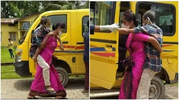 ଶ୍ୱଶୁରଙ୍କୁ ପିଠିରେ ବୋହିଥିବା ବୋହୂ କହିଲେ ଭାଇରାଲ ଫଟୋ ପଛର ସତ କାହାଣୀ...