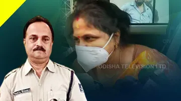 Wife of ASP Trinath Mishra