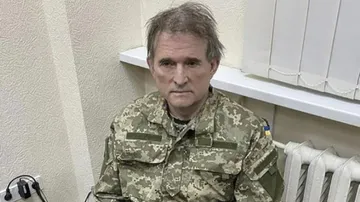 Putin Close Ally Viktor Medvedchuk Deatined