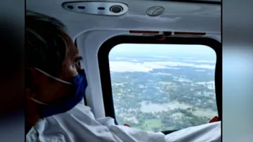 ଆକାଶ ମାର୍ଗରୁ ବାତ୍ୟା କ୍ଷୟକ୍ଷତି ସମୀକ୍ଷା କଲେ ମୁଖ୍ୟମନ୍ତ୍ରୀ