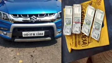 କାର୍‌ରୁ ଜବତ ହେଲା ଦୁଇ ଲକ୍ଷ ଟଙ୍କା