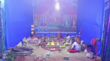 ହିନ୍ଦୁ-ମୁସଲିମ ମିଶି କଲେ ମା' ଦୁର୍ଗାଙ୍କ ପୂଜା