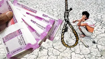 ଋଣ ଶୁଝିବାକୁ ବାଧ୍ୟ କରିବାରୁ ଆତ୍ମହତ୍ୟା କଲେ ଚାଷୀ