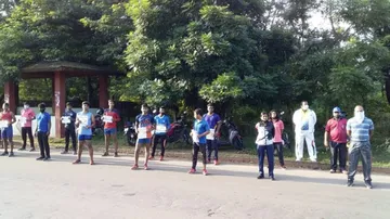 'ଫିଟ୍ ଇଣ୍ଡିଆ ଫ୍ରୀଡମ୍ ରନ୍'‌ରେ ଭାଗ ନେଲେ ଜାତୀୟ ଖେଳାଳି