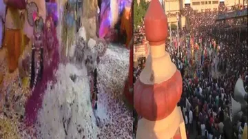 ମଥୁରାର ବରସାନାରେ ଲାଠମାର ହୋଲି ପାଳନ