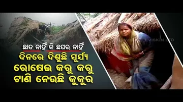 Apana Eka Nuhanti | Family In Kendrapara Suffers In Dilapidated Thatched House