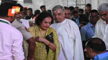 କ୍ରମାଗତ ୫ମ ଥର ମୁଖ୍ୟମନ୍ତ୍ରୀ ଭାବେ ଶପଥ ନେଲେ ନବୀନ: ଆସିଥିଲେ ଭଉଣୀ ଗୀତା, ଭାଇ ପ୍ରେମ୍‌