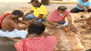 ପାଖେଇ ଆସୁଛି ରଥଯାତ୍ରା; ଶେଷ ହେବାକୁ ଯାଉଛି ରଥକାମ