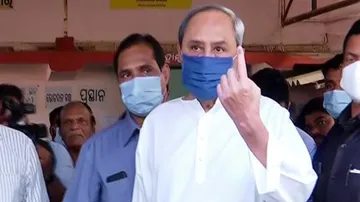 CM Naveen Patnaik Casts His Vote