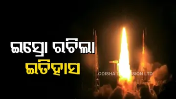 ISRO Launches LVM3 From Satish Dhawan Space Centre