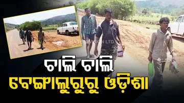 Odisha Migrant Workers Walk 1100 KM to Home From Bengaluru