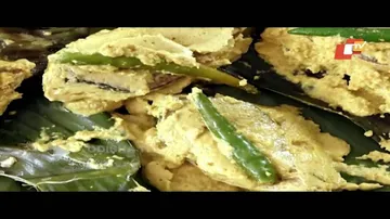 କଦଳୀ ପତ୍ର ବାମ୍ଫ ଇଲିଶି | Kadali Patra Bampha Ilishi - Odia Food Recipe