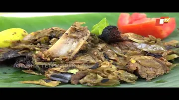 କଦଳୀ ପତ୍ର ପୋଡ଼ା ମାଂସ | Kadali Patra Poda Manso: How to Make - Odia Food & Recipes
